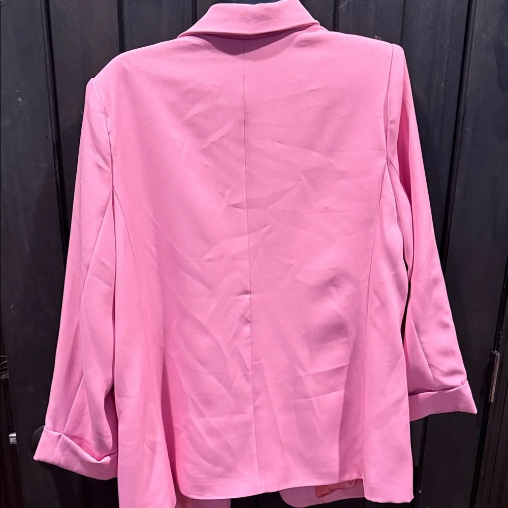 Zenana Outfitters Pink Blazer - Picture 5 of 5